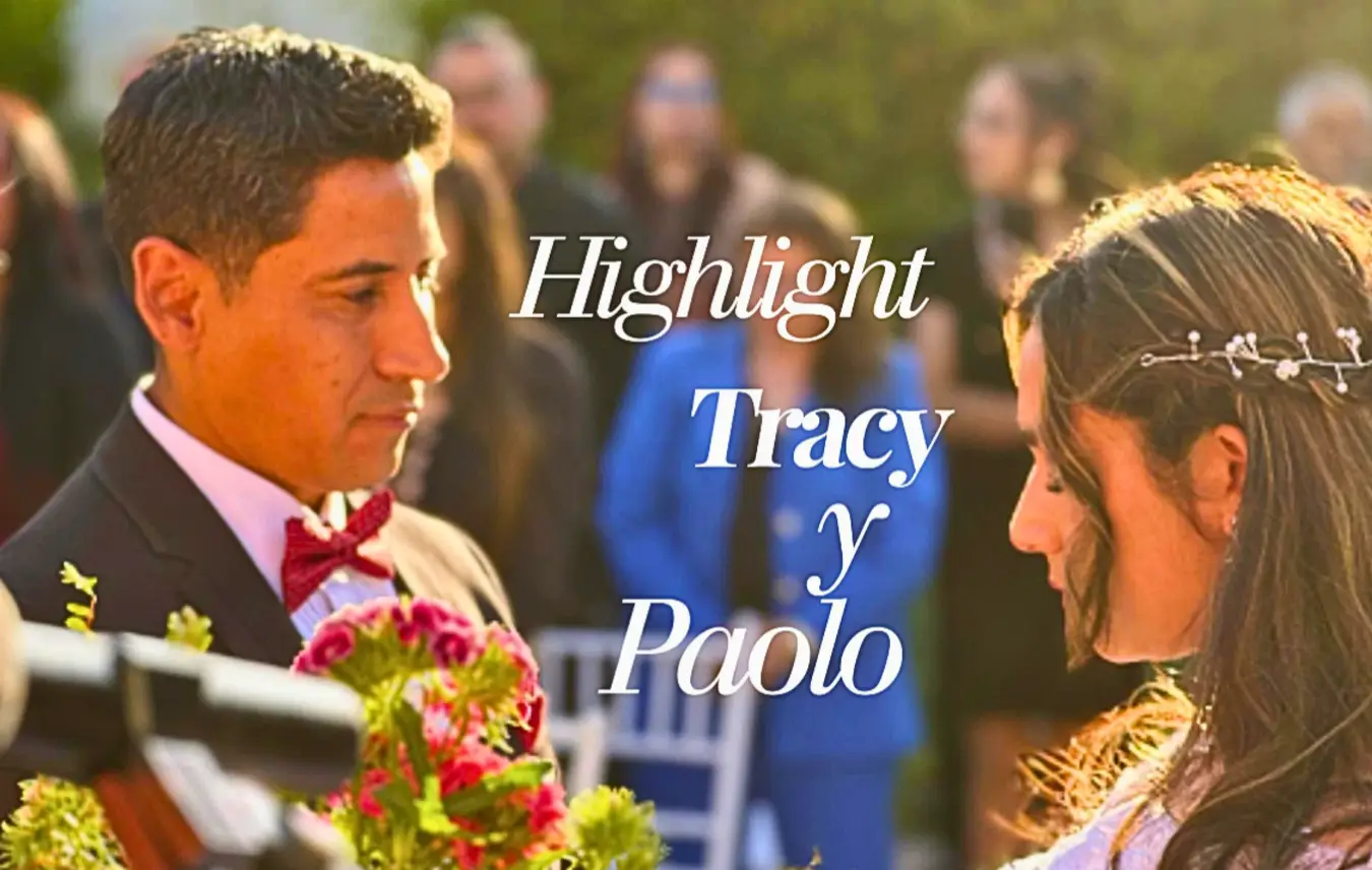 Boda Tracy y Paolo